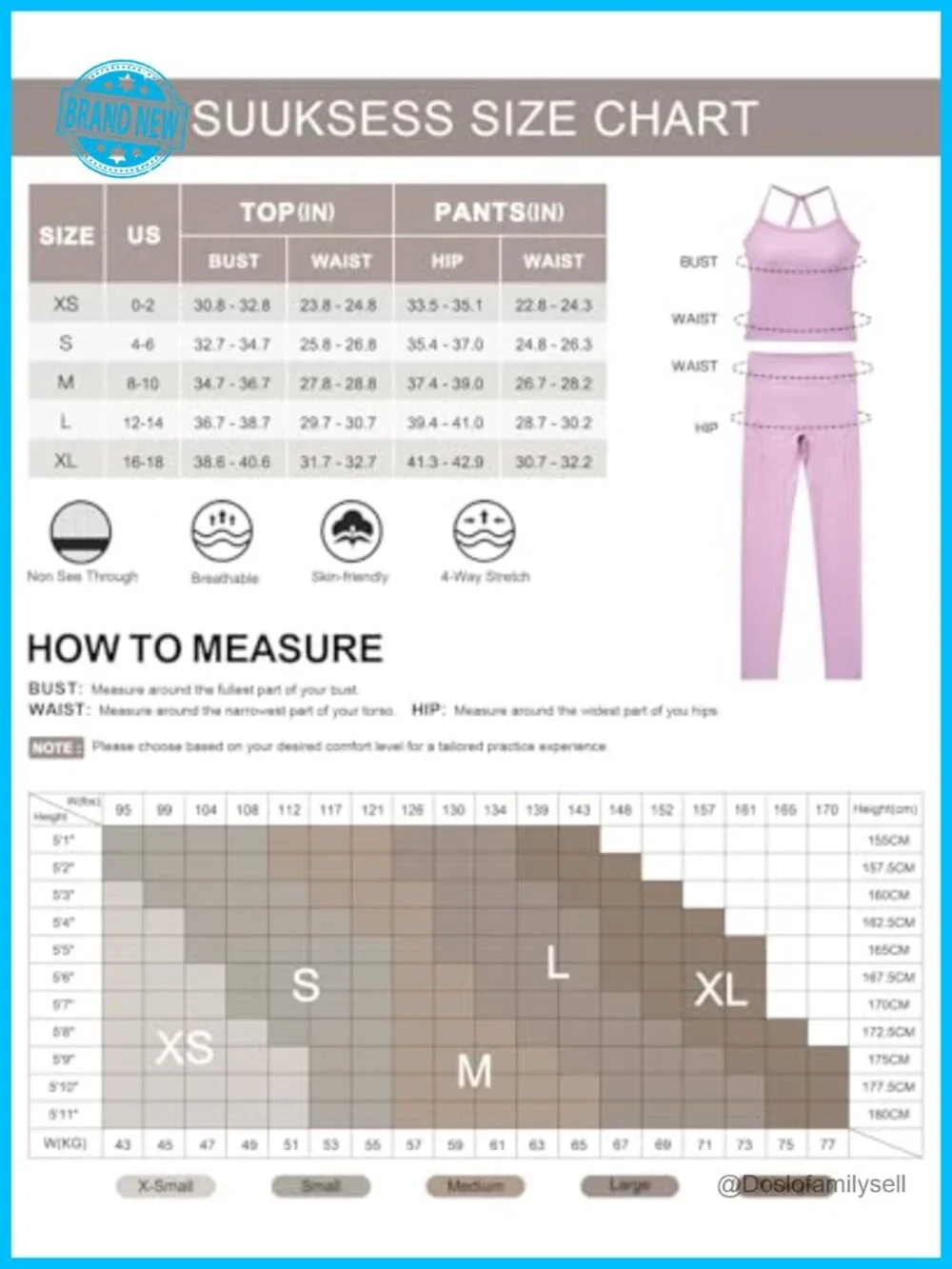 Compression Workout Leggings Set Halter Top Pockets